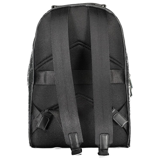 Calvin Klein Black Polyester Men Backpack - MARANOS