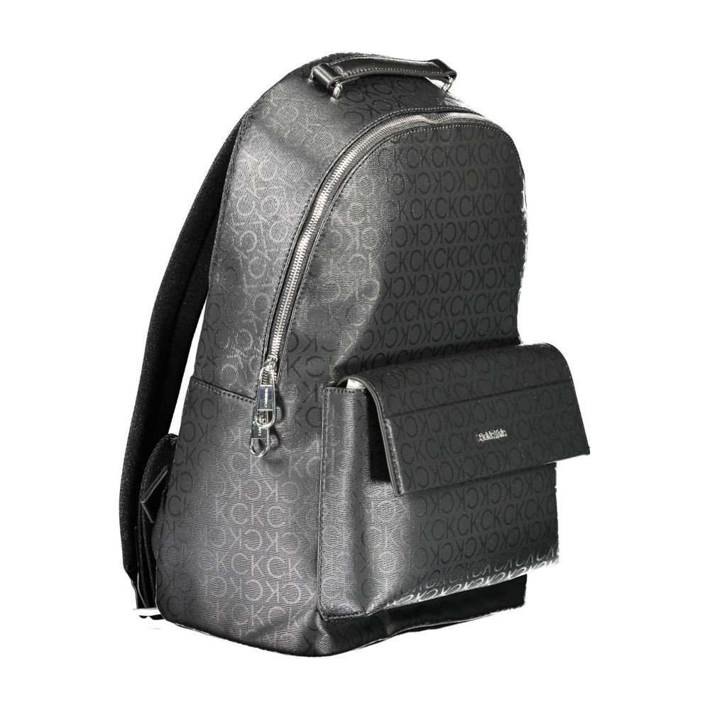 Calvin Klein Black Polyester Men Backpack - MARANOS
