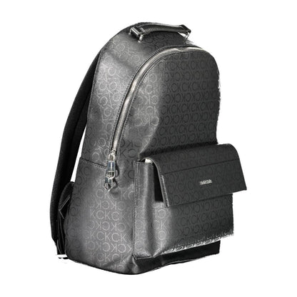 Calvin Klein Black Polyester Men Backpack - MARANOS