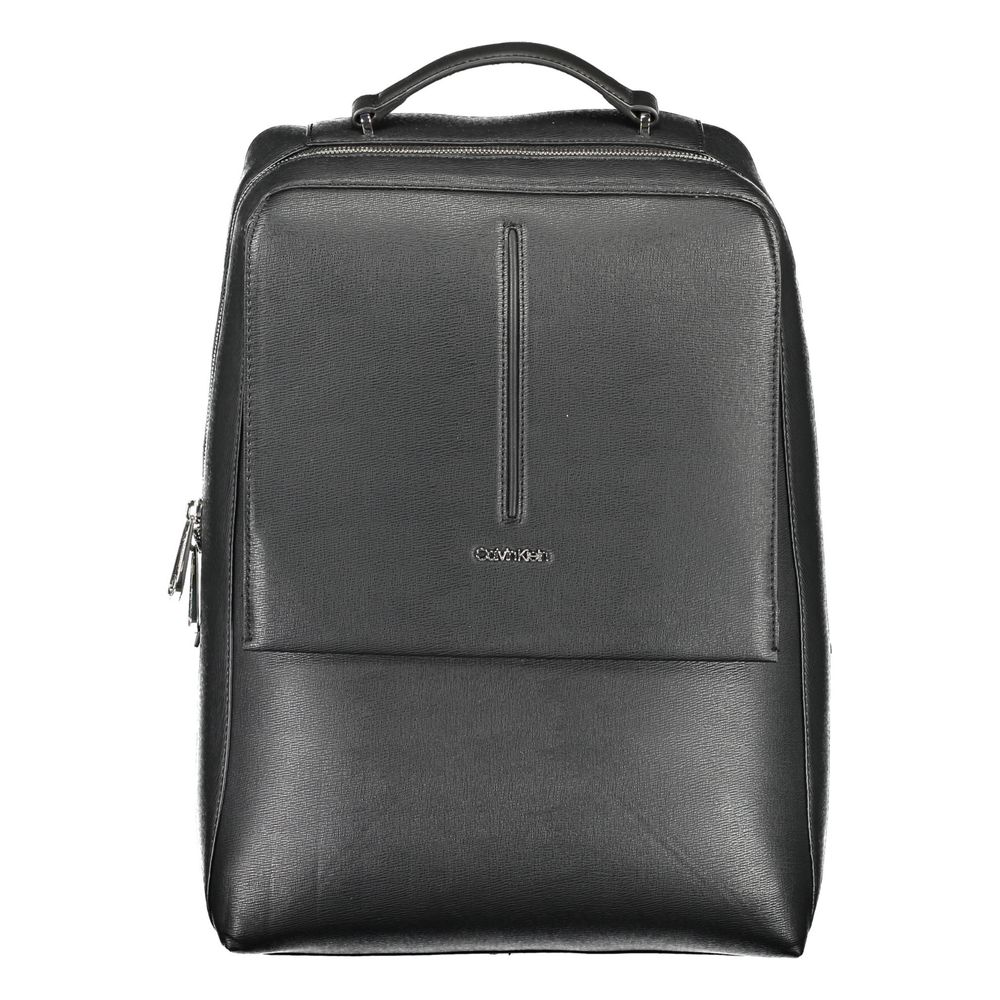 Calvin Klein Black Polyester Men Backpack - MARANOS
