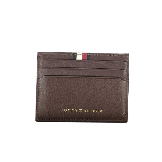 Tommy Hilfiger Bruin Leren Heren Portemonnee - MARANOS