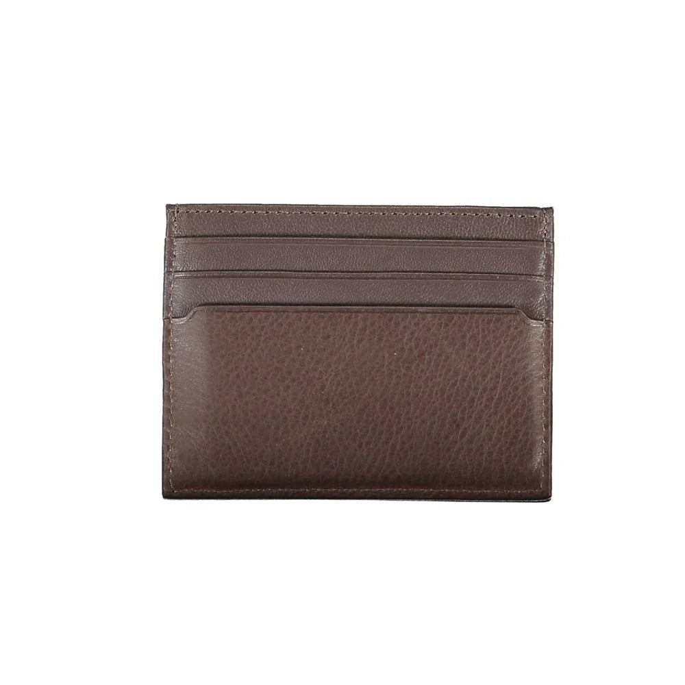 Tommy Hilfiger Bruin Leren Heren Portemonnee - MARANOS