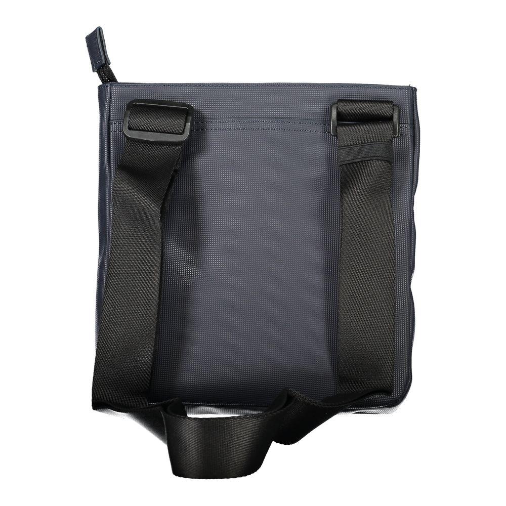 Tommy Hilfiger Blauwe Polyethyleen Schoudertas met Contrasterende Details - MARANOS