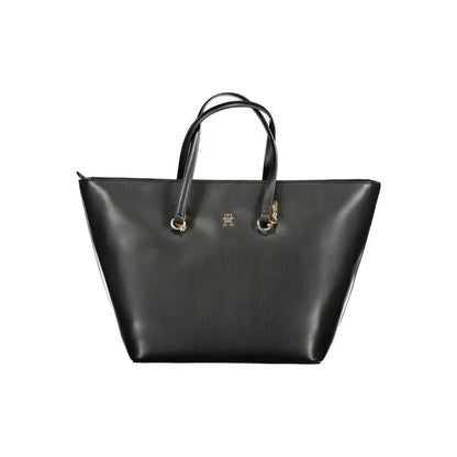 Tommy Hilfiger Zwarte Polyethyleen Handtas - MARANOS