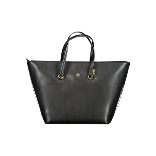 Tommy Hilfiger Zwarte Polyethyleen Handtas - MARANOS
