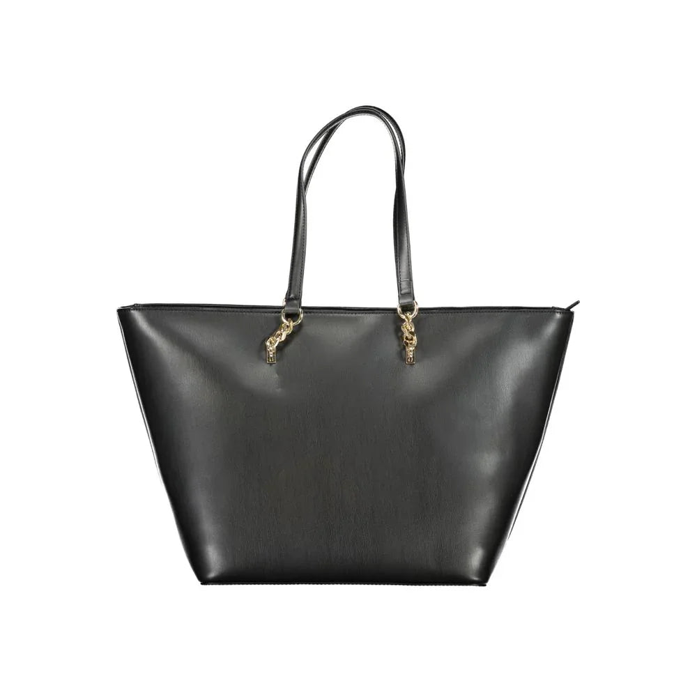 Tommy Hilfiger Zwarte Polyethyleen Handtas - MARANOS