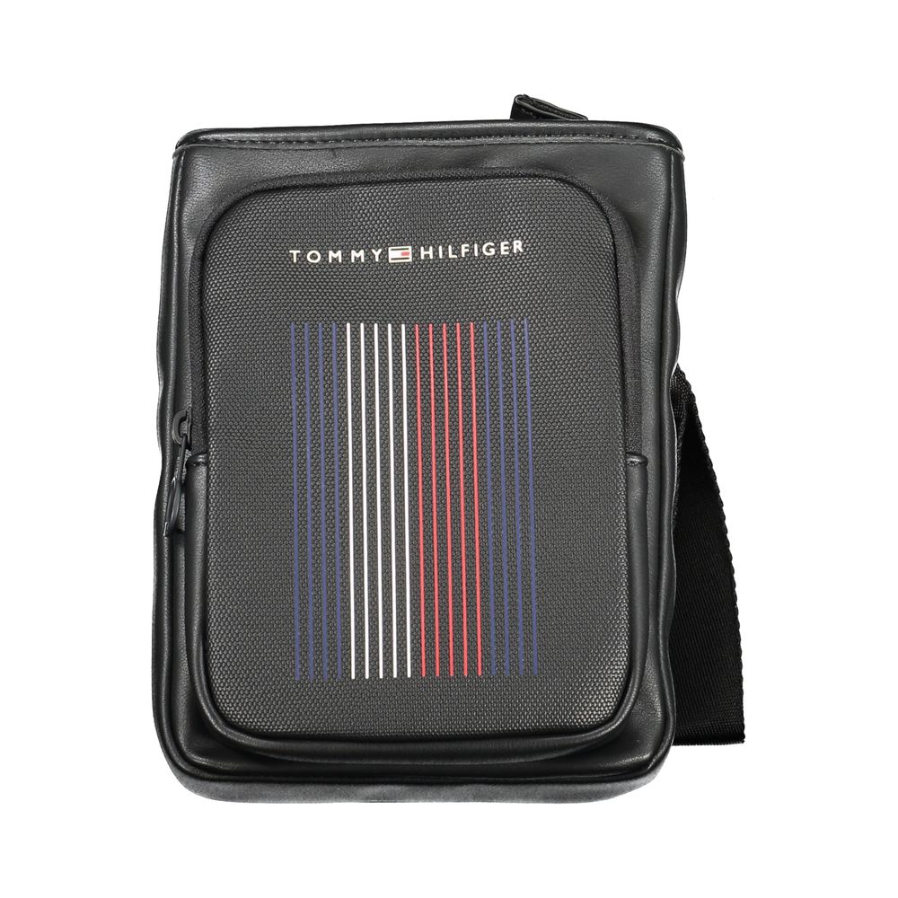 Tommy Hilfiger Zwarte Polyethyleen Schoudertas Tommy Hilfiger