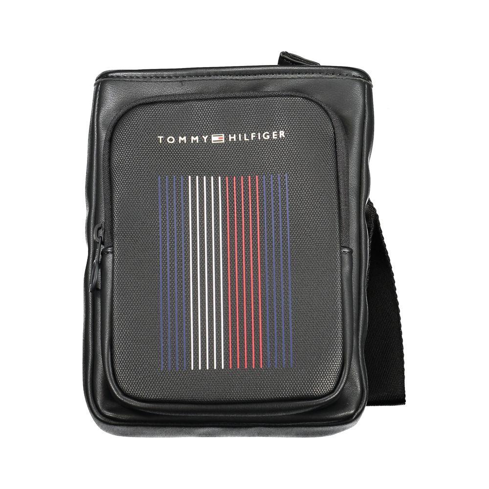 Tommy Hilfiger Zwarte Polyethyleen Schoudertas - MARANOS