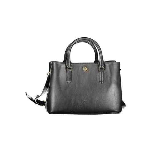 Ralph Lauren zwarte leren handtas - MARANOS