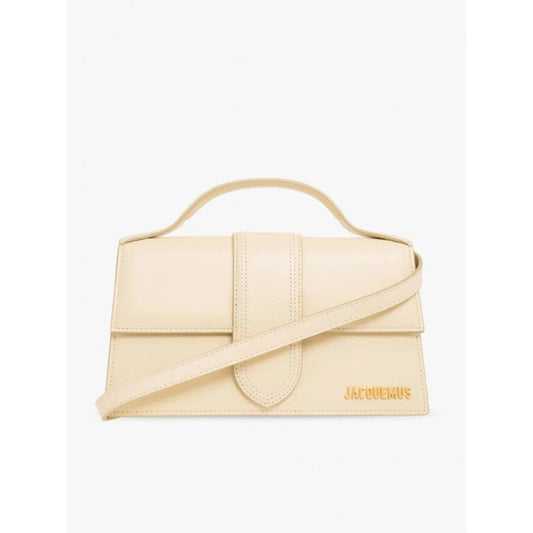 Jacquemus schoudertas in beige leer - MARANOS