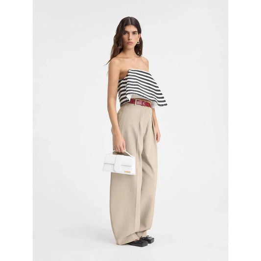 Jacquemus Le Grand Bambino Wit - MARANOS