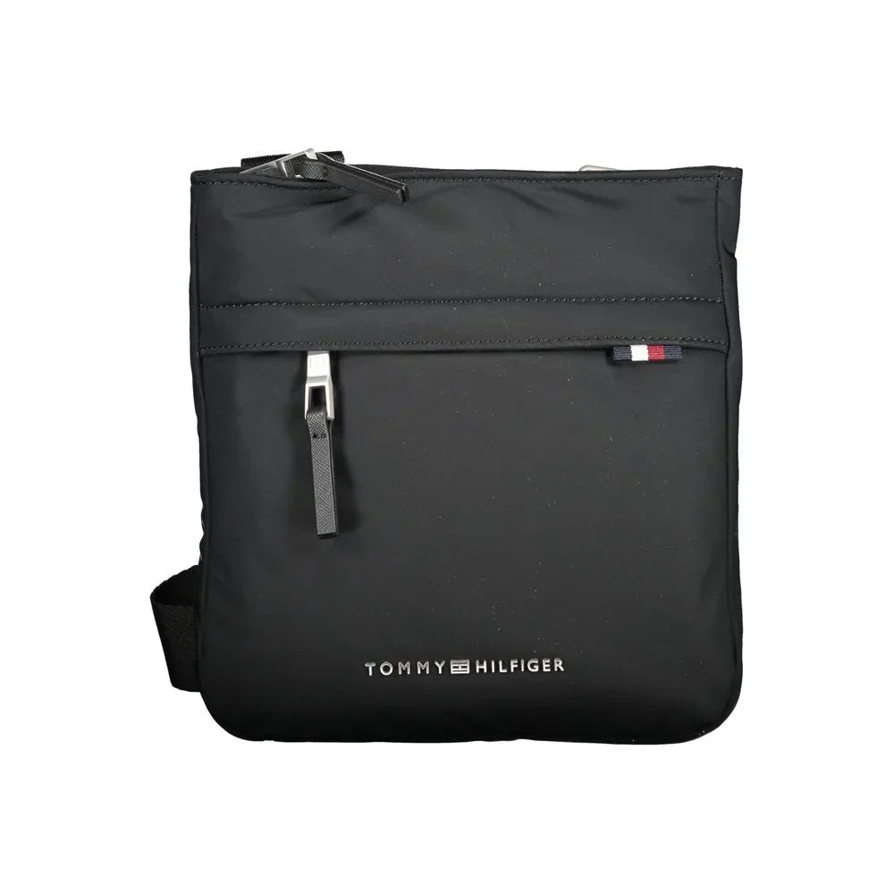 Tommy Hilfiger Zwarte Polyester Schoudertas - MARANOS