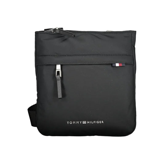 Tommy Hilfiger Zwarte Polyester Schoudertas - MARANOS