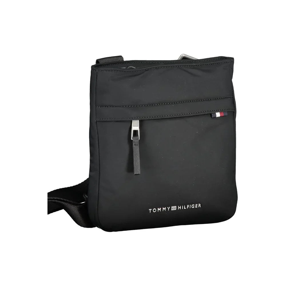 Tommy Hilfiger Zwarte Polyester Schoudertas - MARANOS