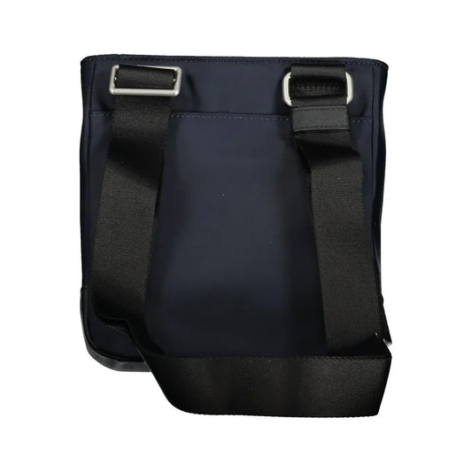 Tommy Hilfiger Blauwe Polyester Schoudertas met Contrasterende Details - MARANOS