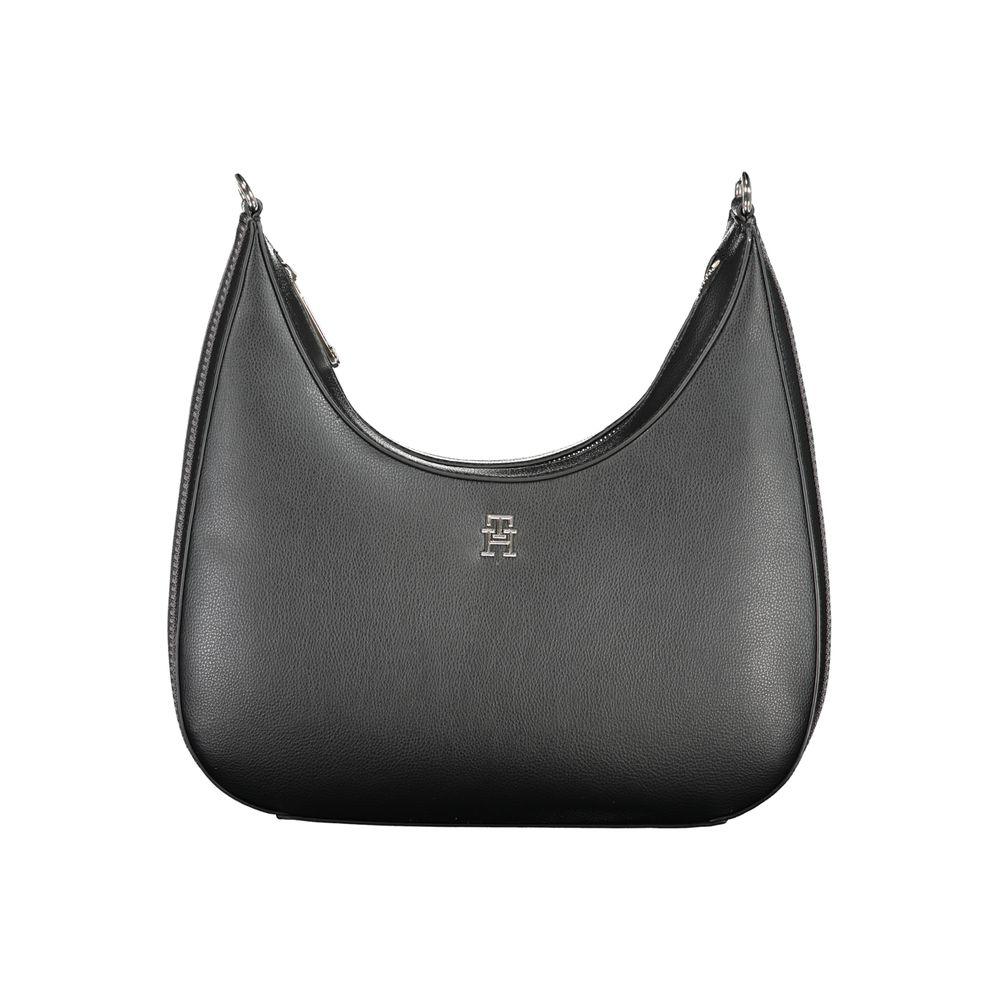 Tommy Hilfiger Zwarte Polyester Handtas - MARANOS