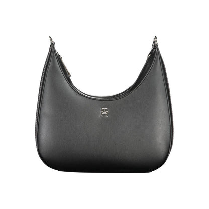 Tommy Hilfiger Zwarte Polyester Handtas - MARANOS