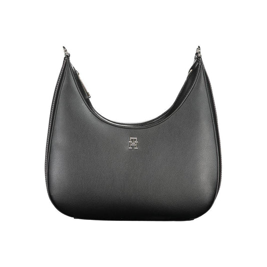 Tommy Hilfiger Zwarte Polyester Handtas - MARANOS