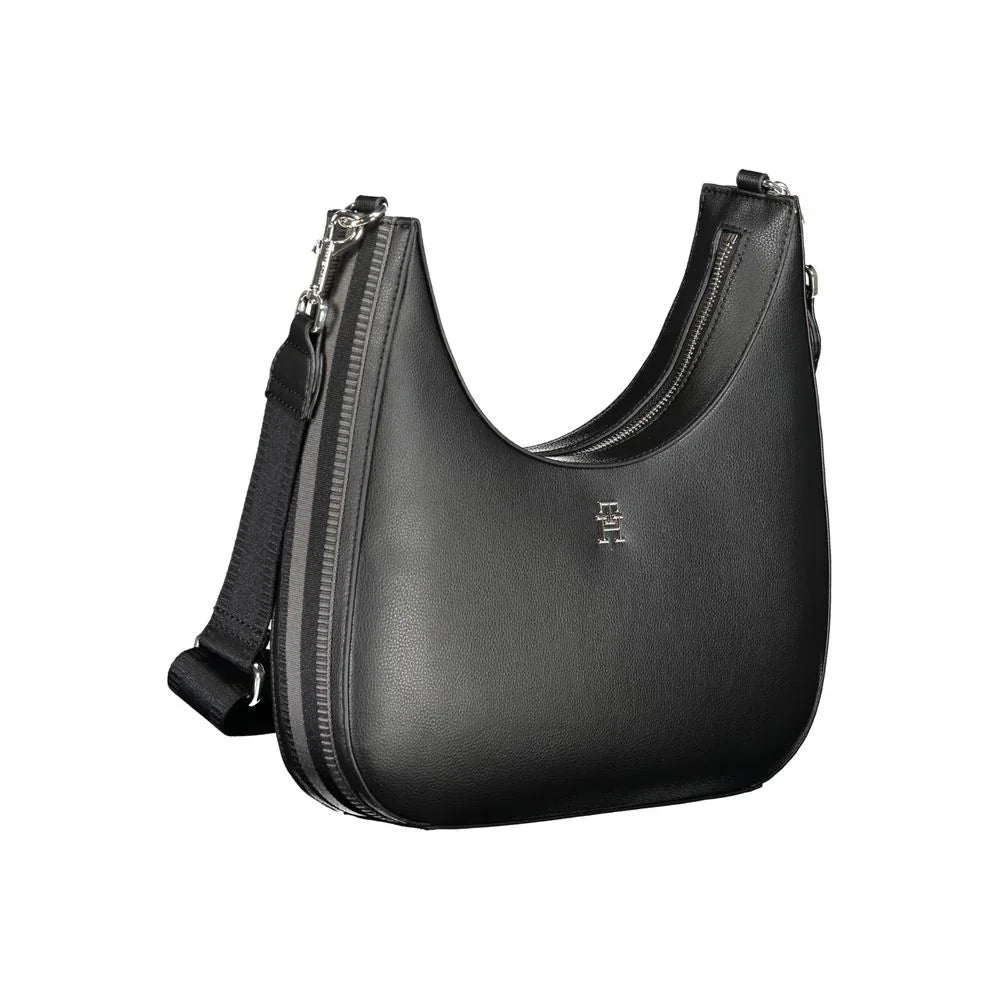 Tommy Hilfiger Zwarte Polyester Handtas - MARANOS
