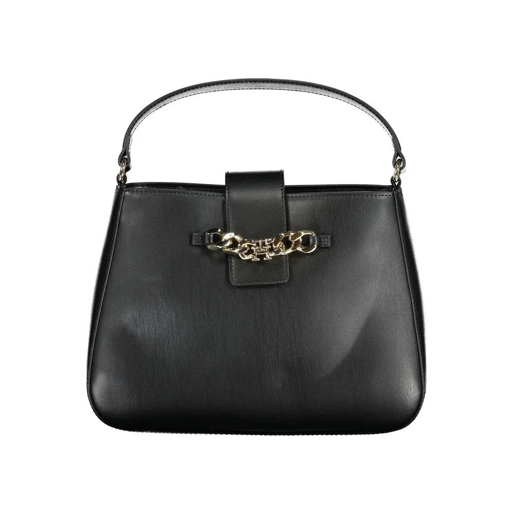 Tommy Hilfiger Zwarte Polyethyleen Handtas - MARANOS