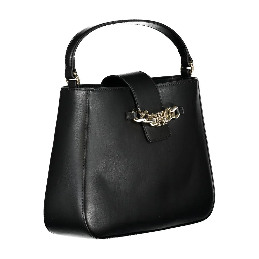 Tommy Hilfiger Zwarte Polyethyleen Handtas - MARANOS
