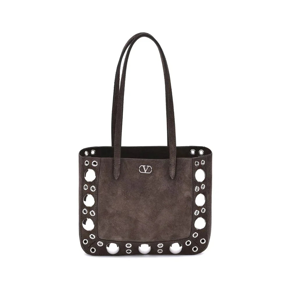 Valentino Garavani totebag Nellcôte in suède - MARANOS
