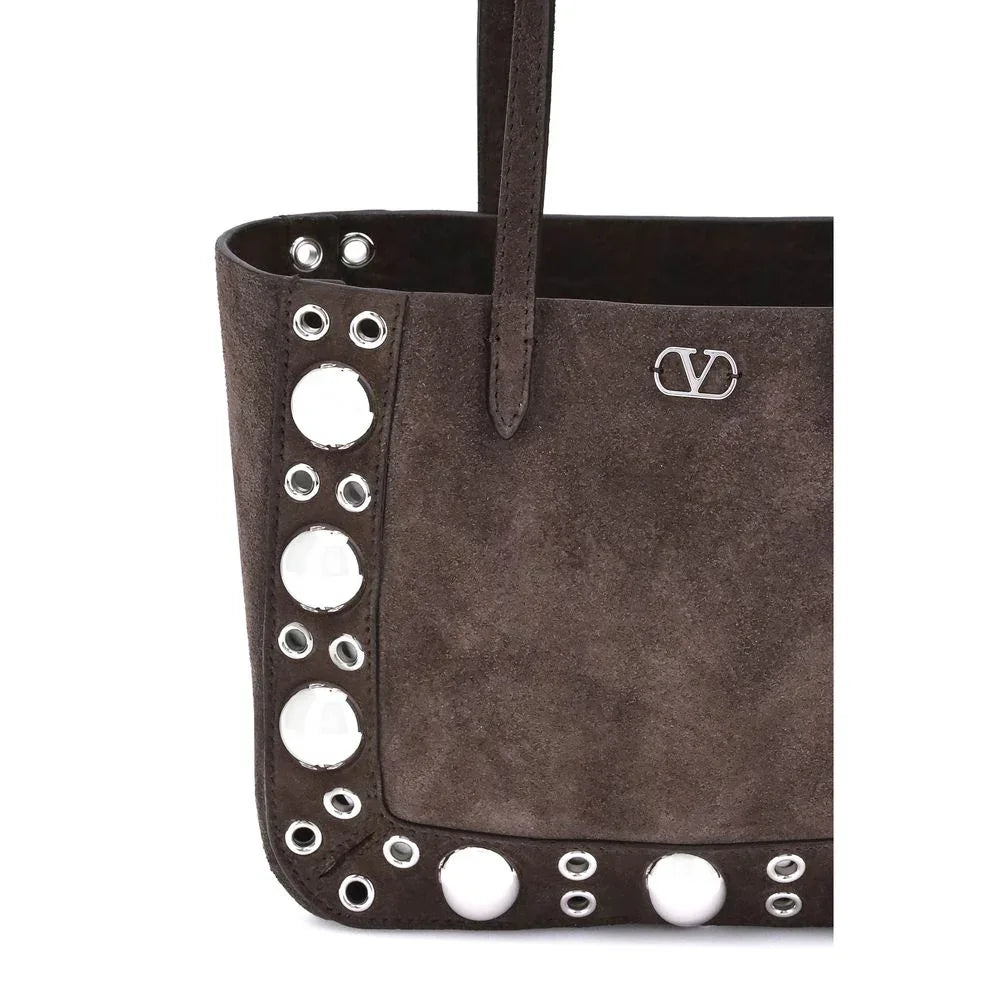 Valentino Garavani totebag Nellcôte in suède - MARANOS