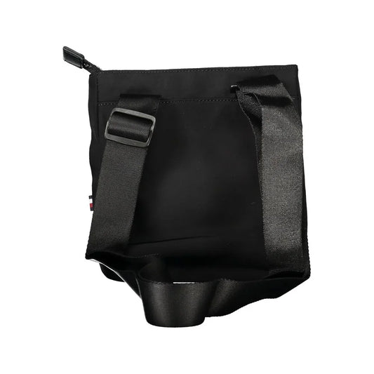 Tommy Hilfiger Zwarte Polyester Heren Schoudertas - MARANOS
