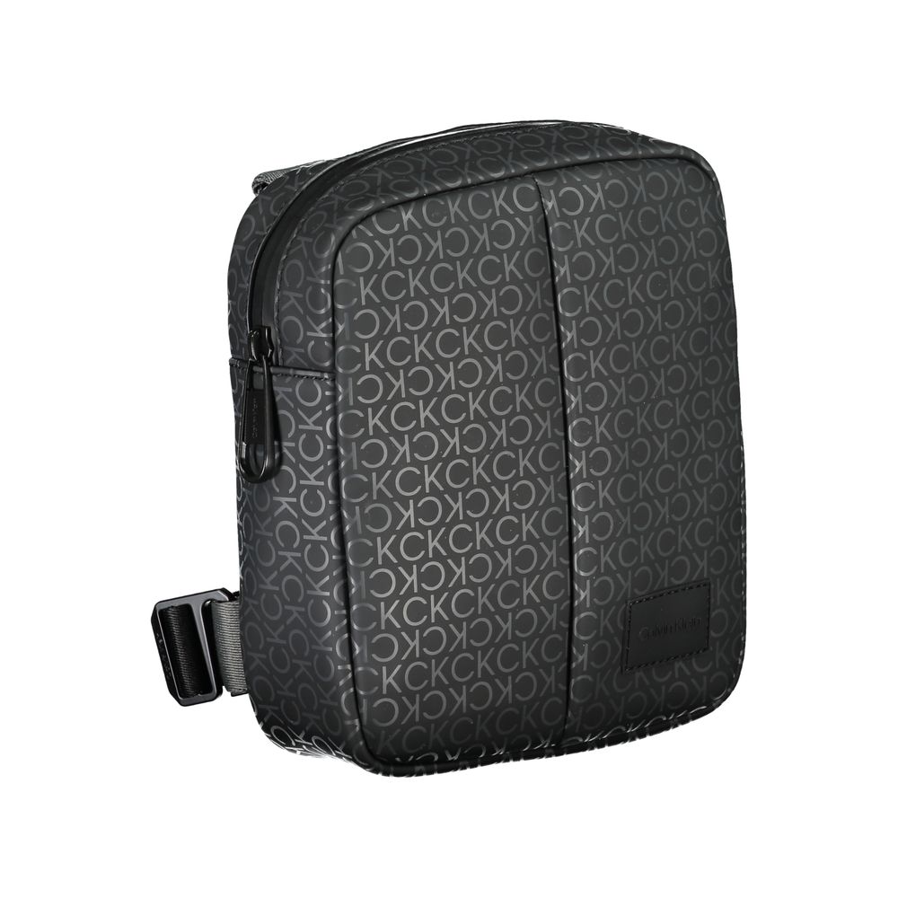 Calvin Klein Zwarte Eco-Conscious Polyester Schoudertas Calvin Klein