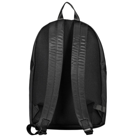 Tommy Hilfiger Black Polyester Men Backpack - MARANOS