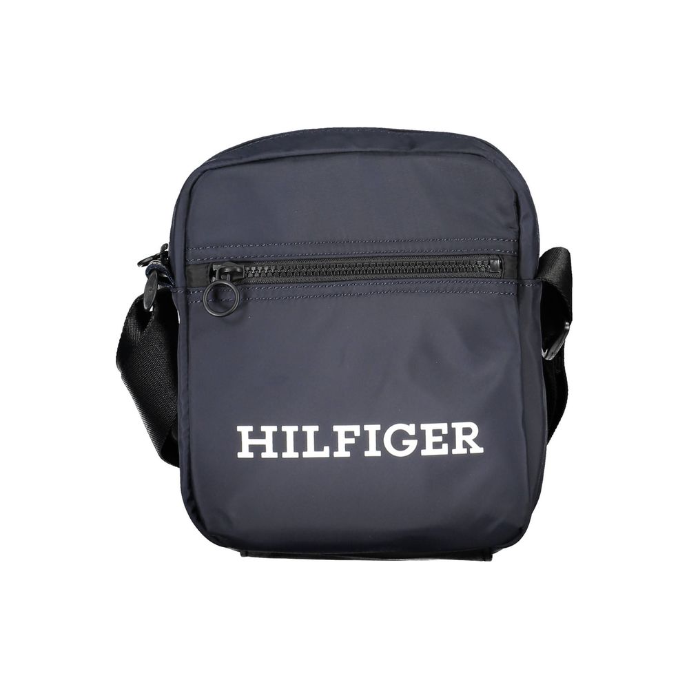 Tommy Hilfiger schoudertas in blauw gerecycled polyester Tommy Hilfiger