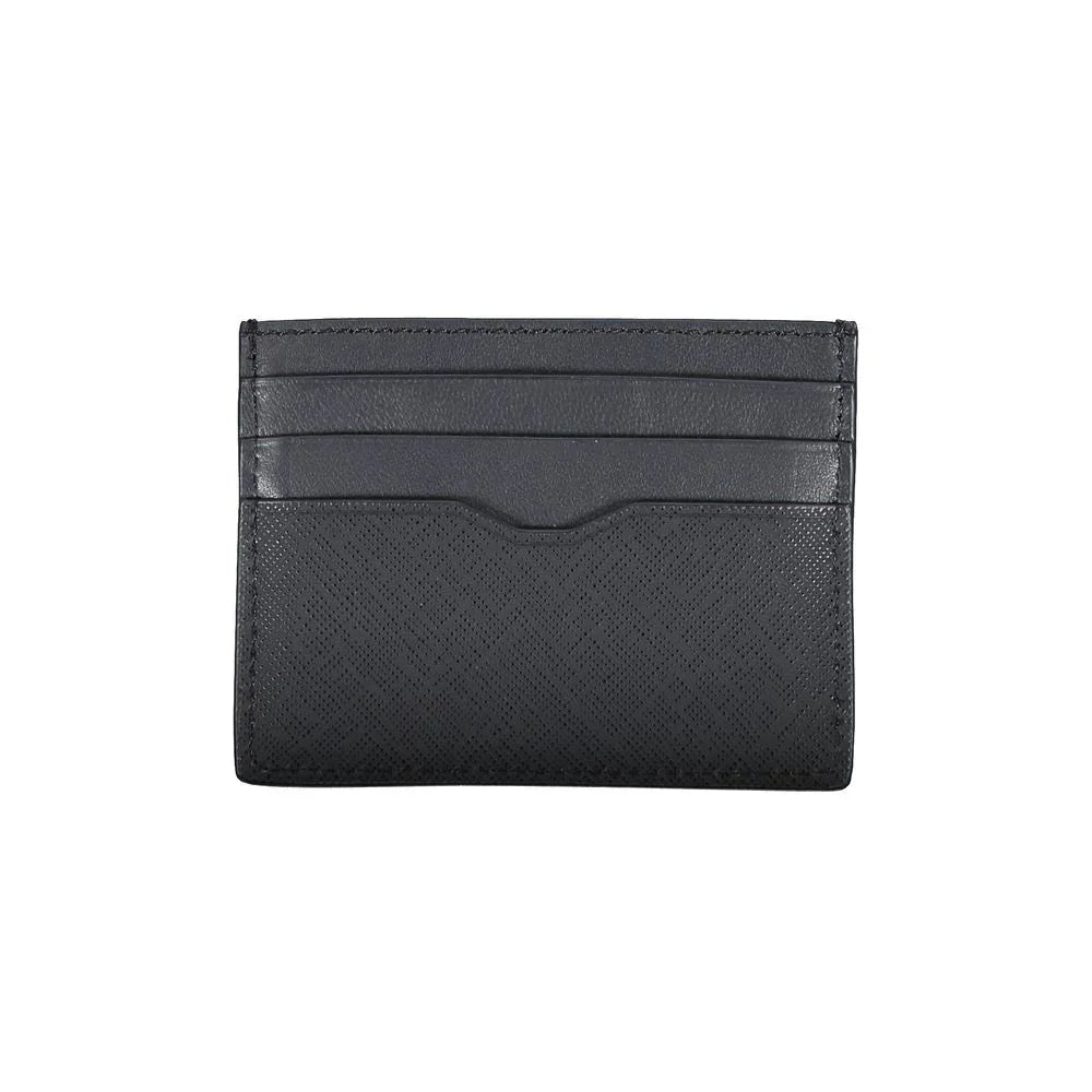 Tommy Hilfiger Blauw Leren Heren Portemonnee - MARANOS