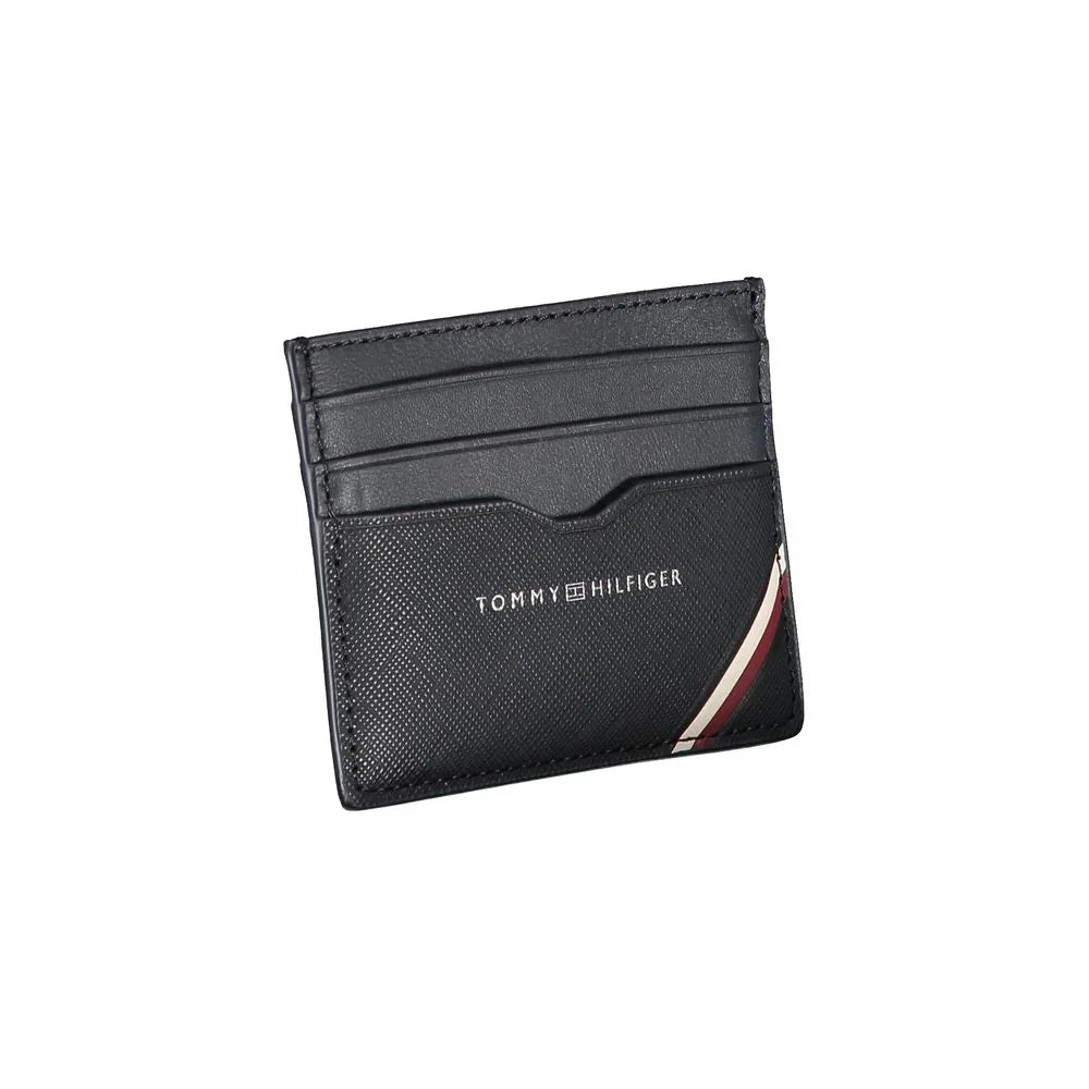 Tommy Hilfiger Blauw Leren Heren Portemonnee - MARANOS
