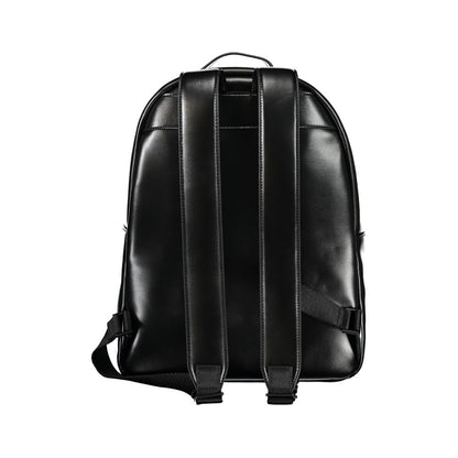 Calvin Klein Zwarte Urban Polyester Rugzak met Laptopvak Calvin Klein