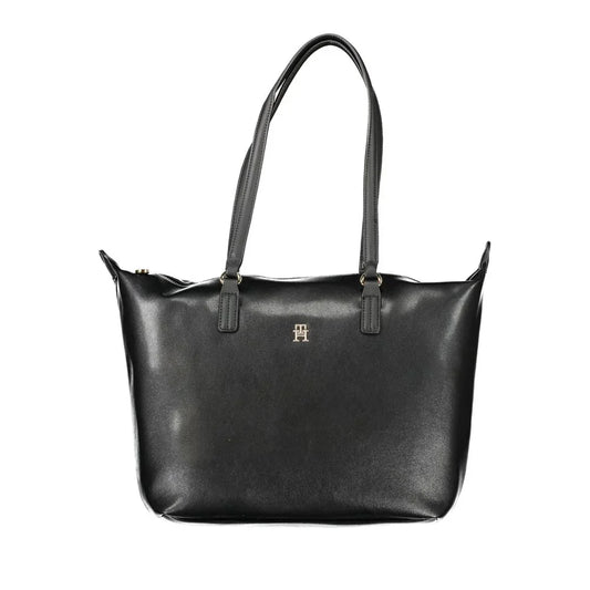 Tommy Hilfiger Zwarte Polyester Handtas - MARANOS