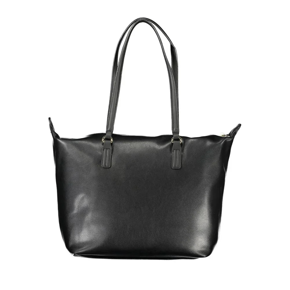 Tommy Hilfiger Zwarte Polyester Handtas - MARANOS