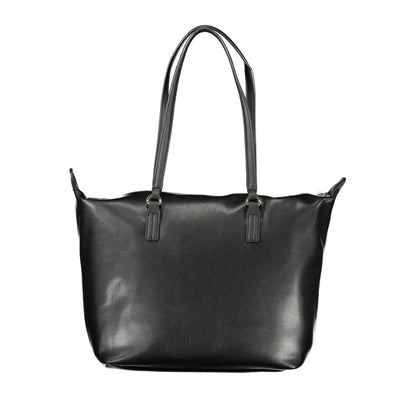 Tommy Hilfiger Zwarte Polyester Handtas - MARANOS
