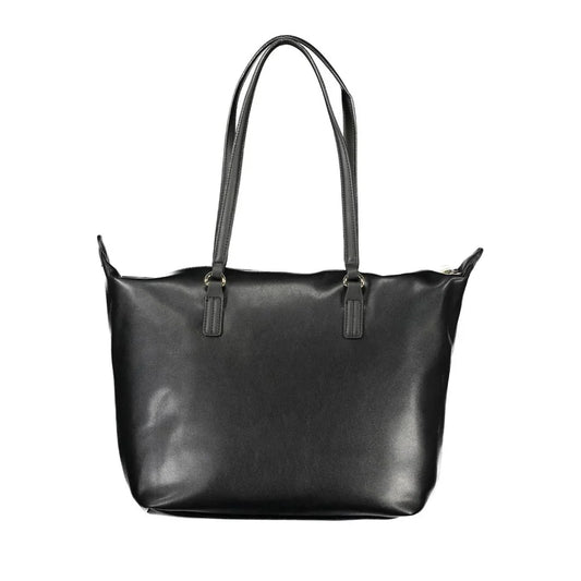 Tommy Hilfiger Zwarte Polyester Handtas - MARANOS