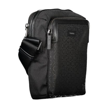 Calvin Klein Zwarte Polyester Heren Schoudertas - MARANOS