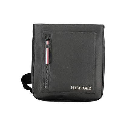 Tommy Hilfiger Zwarte Polyethyleen Schoudertas - MARANOS