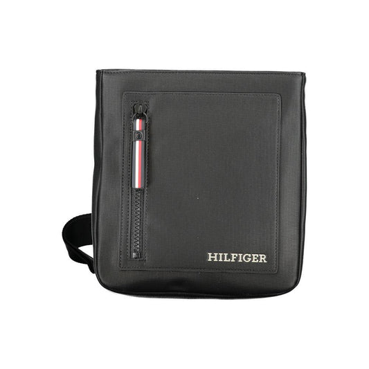 Tommy Hilfiger Zwarte Polyethyleen Schoudertas - MARANOS