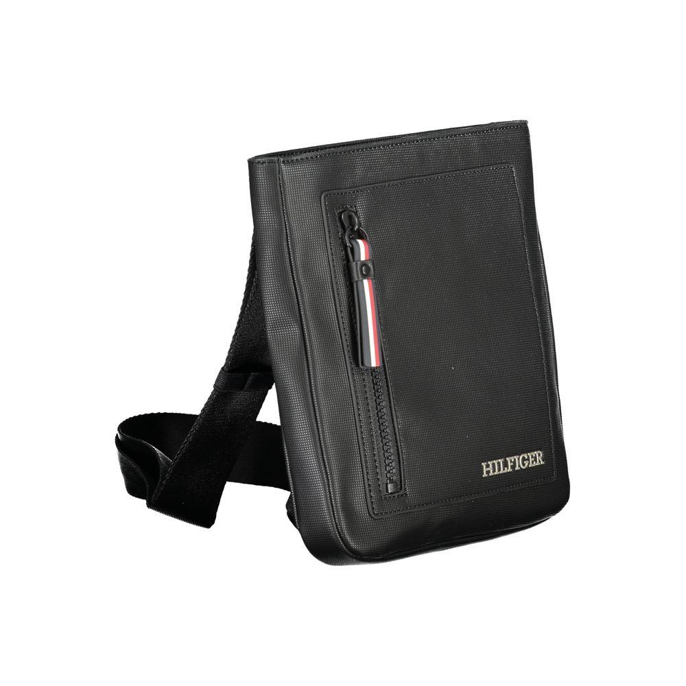 Tommy Hilfiger Zwarte Polyethyleen Schoudertas - MARANOS