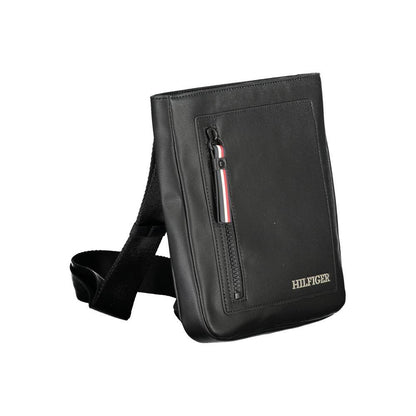 Tommy Hilfiger Zwarte Polyethyleen Schoudertas - MARANOS