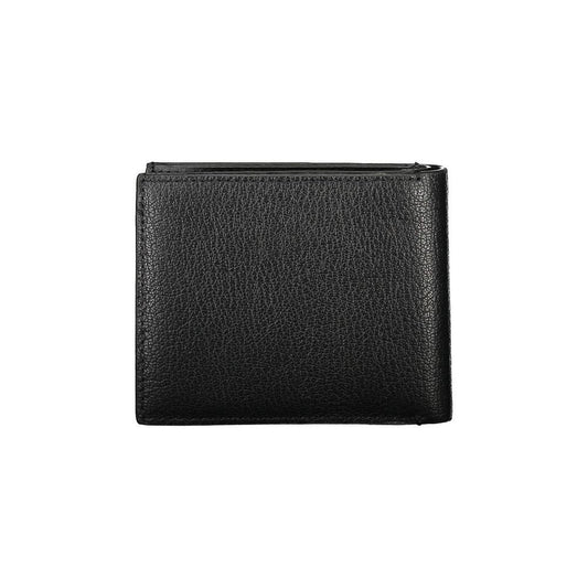 Calvin Klein portemonnee in zwart leer met RFID-block en logo - MARANOS