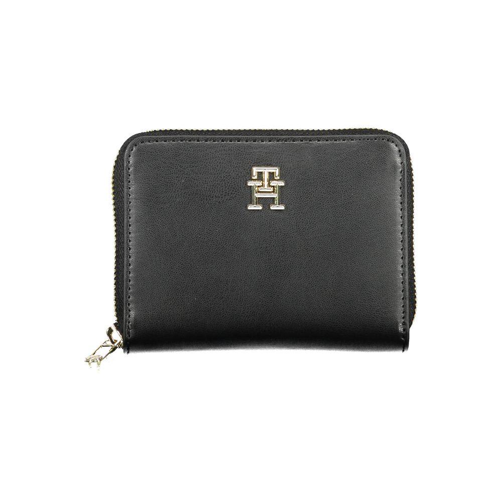 Tommy Hilfiger Black Polyethylene Wallet - MARANOS
