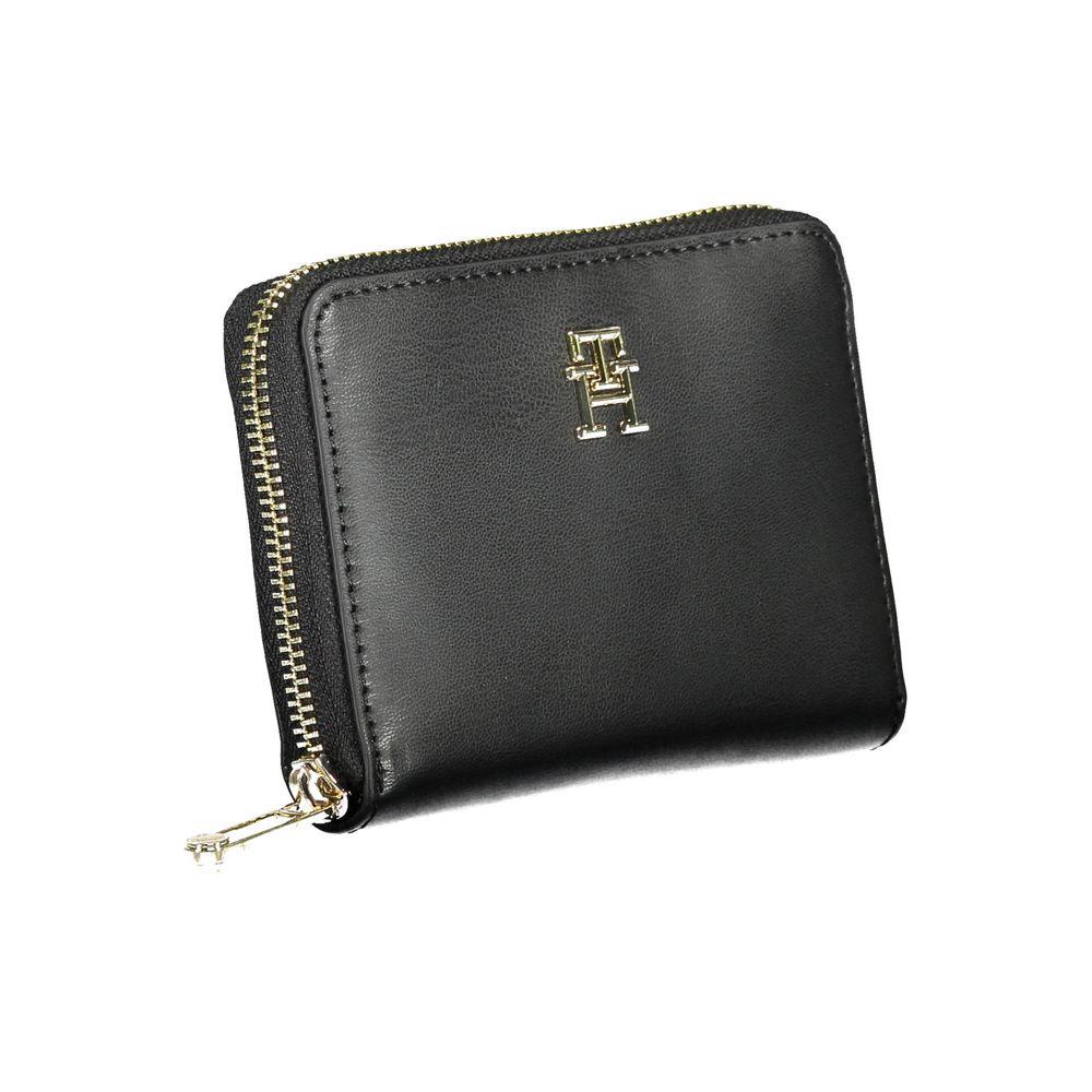 Tommy Hilfiger Black Polyethylene Wallet - MARANOS