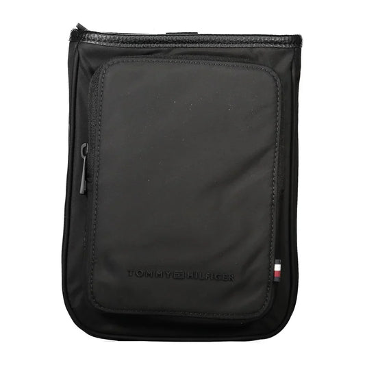 Tommy Hilfiger Zwarte Polyester Heren Schoudertas - MARANOS