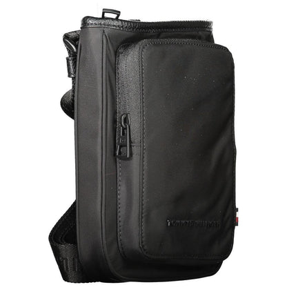 Tommy Hilfiger Zwarte Polyester Heren Schoudertas - MARANOS