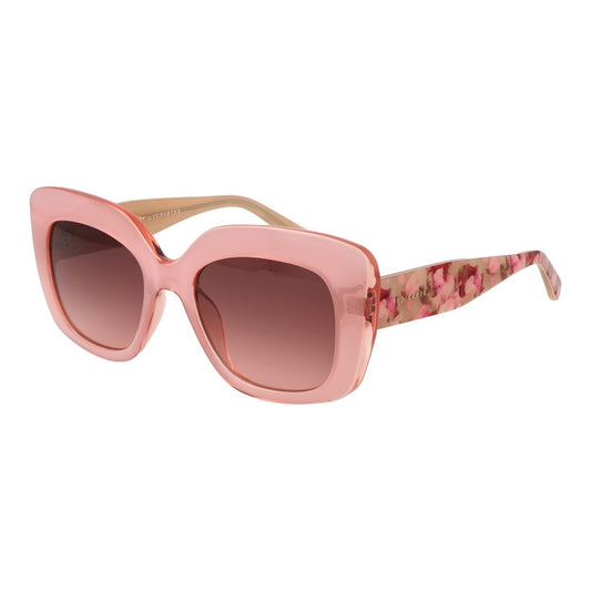 Ted Baker zonnebril in roze acetaat