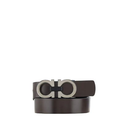 Salvatore Ferragamo omkeerbare leren riem - MARANOS